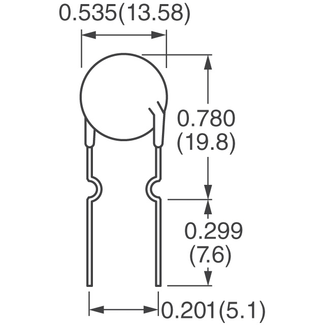 60R135XMR Littelfuse Inc. Fusibili ripristinabili PTC